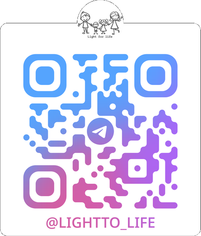 QR-код на Telegram-канал фонду